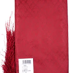 MANTON ADAMASCADO 120 cms GRANATE