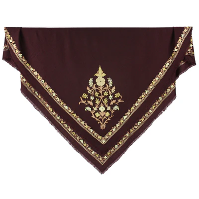 NOVEDAD PAÑUELO LANA BORDADO A CADENETA 145