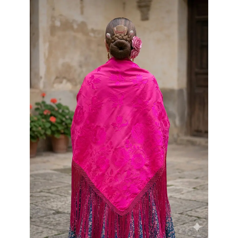 MANTON ADAMASCADO 140 FUCSIA xxx ULTIMA UNIDADxxxx