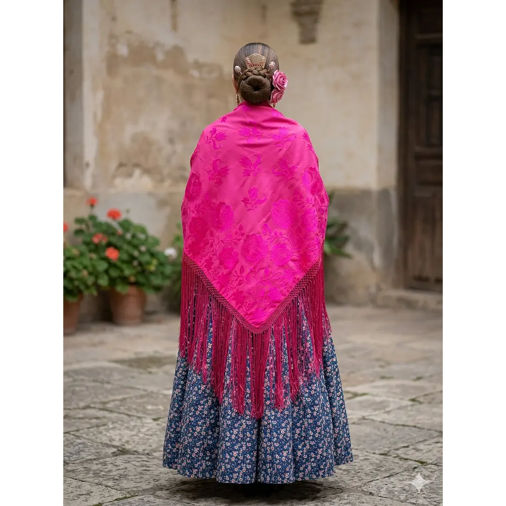 MANTON ADAMASCADO 140 FUCSIA xxx ULTIMA UNIDADxxxx