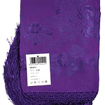 PAÑUELO RAYON Y POLIESTER 1,40😍  IDEAS MORADOS