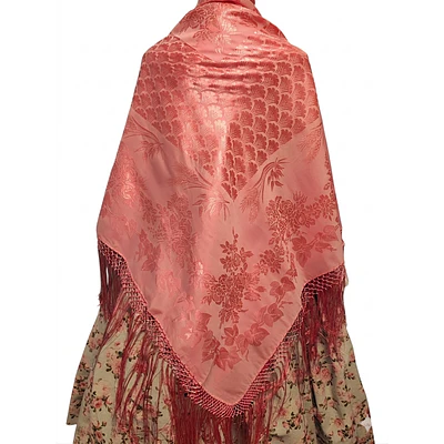 MANTON ADAMASCADO T 140 COLOR ROSA SALMON