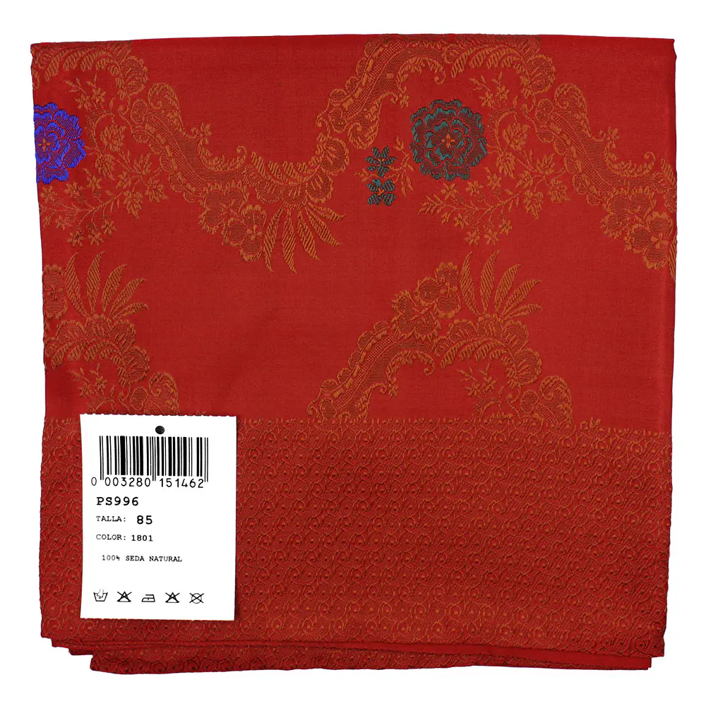 PAÑUELO DE SEDA ESPOLINADA PS 996