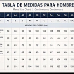 PATRON PDF CHALECO CABALLERO TALLAS DESDE 42 A 62 FORMATO ENVIO
