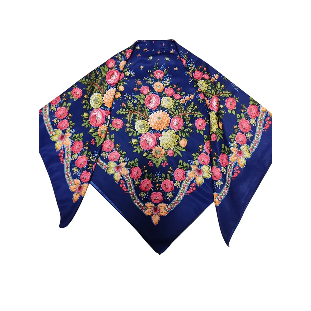 PAÑUELO AZUL 90 CMS 
