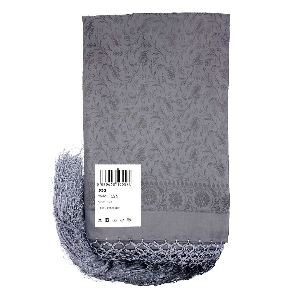  PAÑUELO CON FLECO POLIESTER 1,25 PP3 VARIOS TONOS