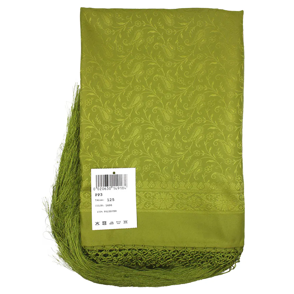  PAÑUELO CON FLECO POLIESTER 1,25 PP3 VARIOS TONOS