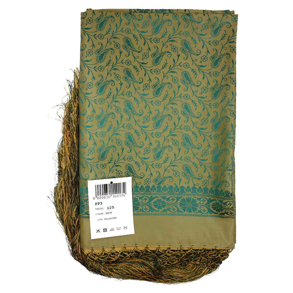  PAÑUELO CON FLECO POLIESTER 1,25 PP3 VARIOS TONOS