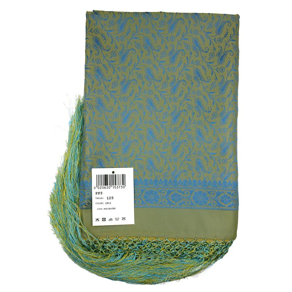  PAÑUELO CON FLECO POLIESTER 1,25 PP3 VARIOS TONOS