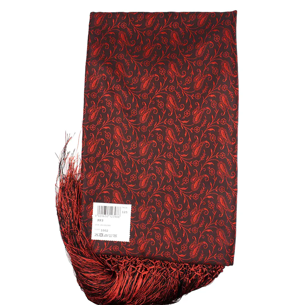  PAÑUELO CON FLECO POLIESTER 1,25 PP3 VARIOS TONOS