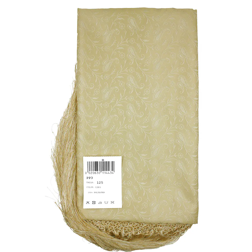  PAÑUELO CON FLECO POLIESTER 1,25 PP3 VARIOS TONOS