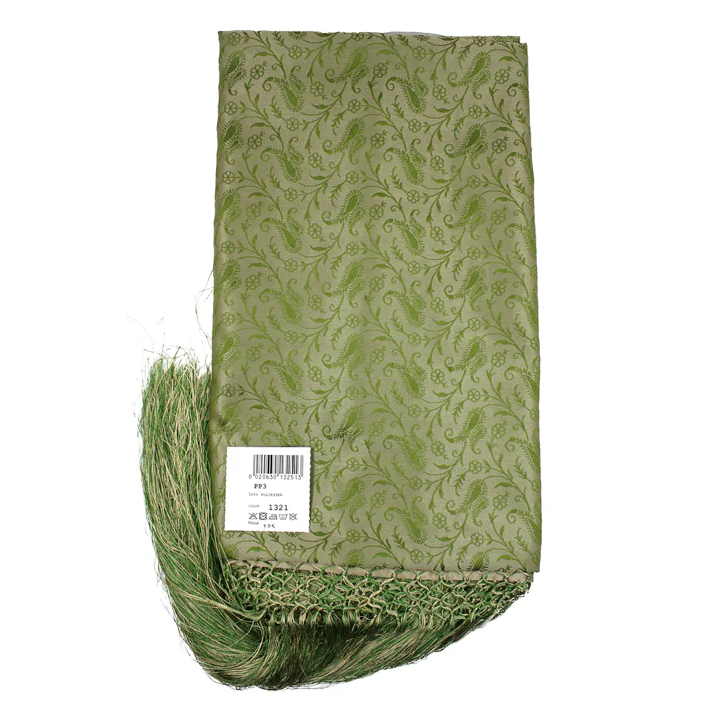  PAÑUELO CON FLECO POLIESTER 1,25 PP3 VARIOS TONOS