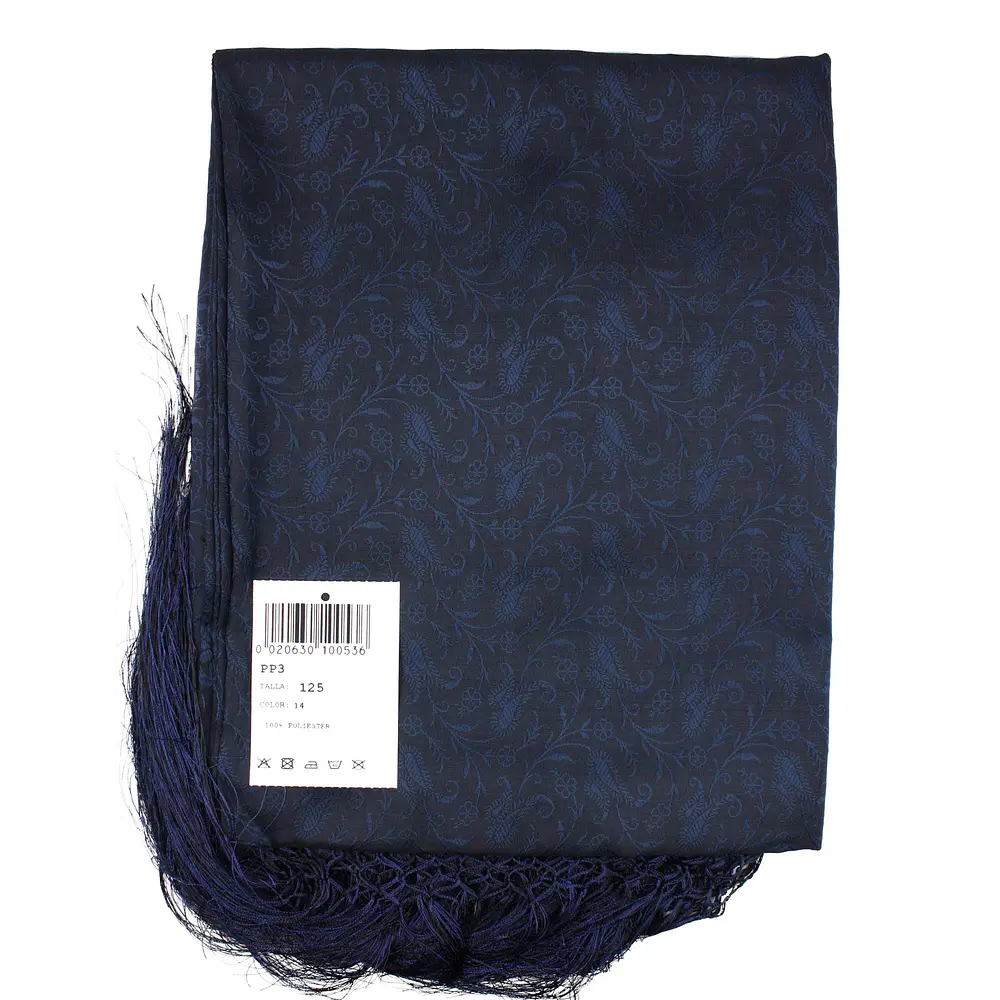  PAÑUELO CON FLECO POLIESTER 1,25 PP3 VARIOS TONOS