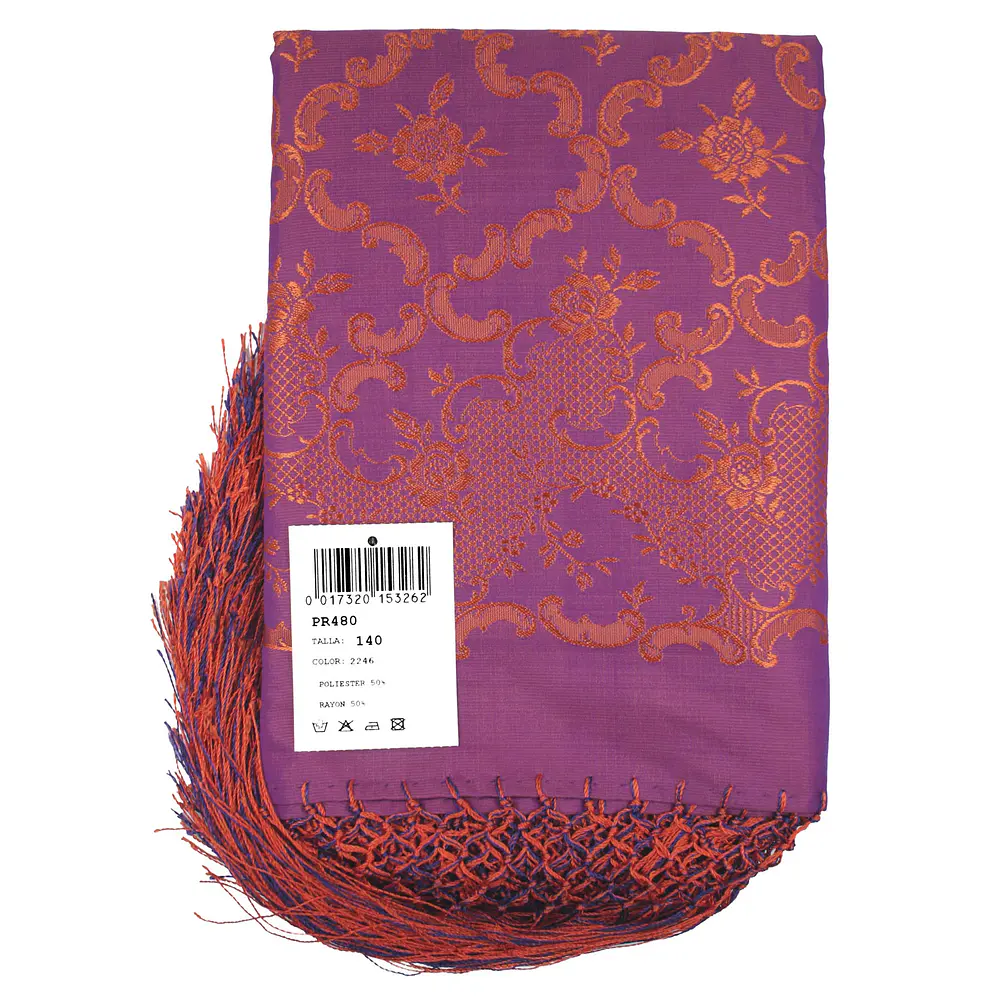 PAÑUELO RAYON Y POLIESTER 1,40 ¡ NUEVOS TONOS !