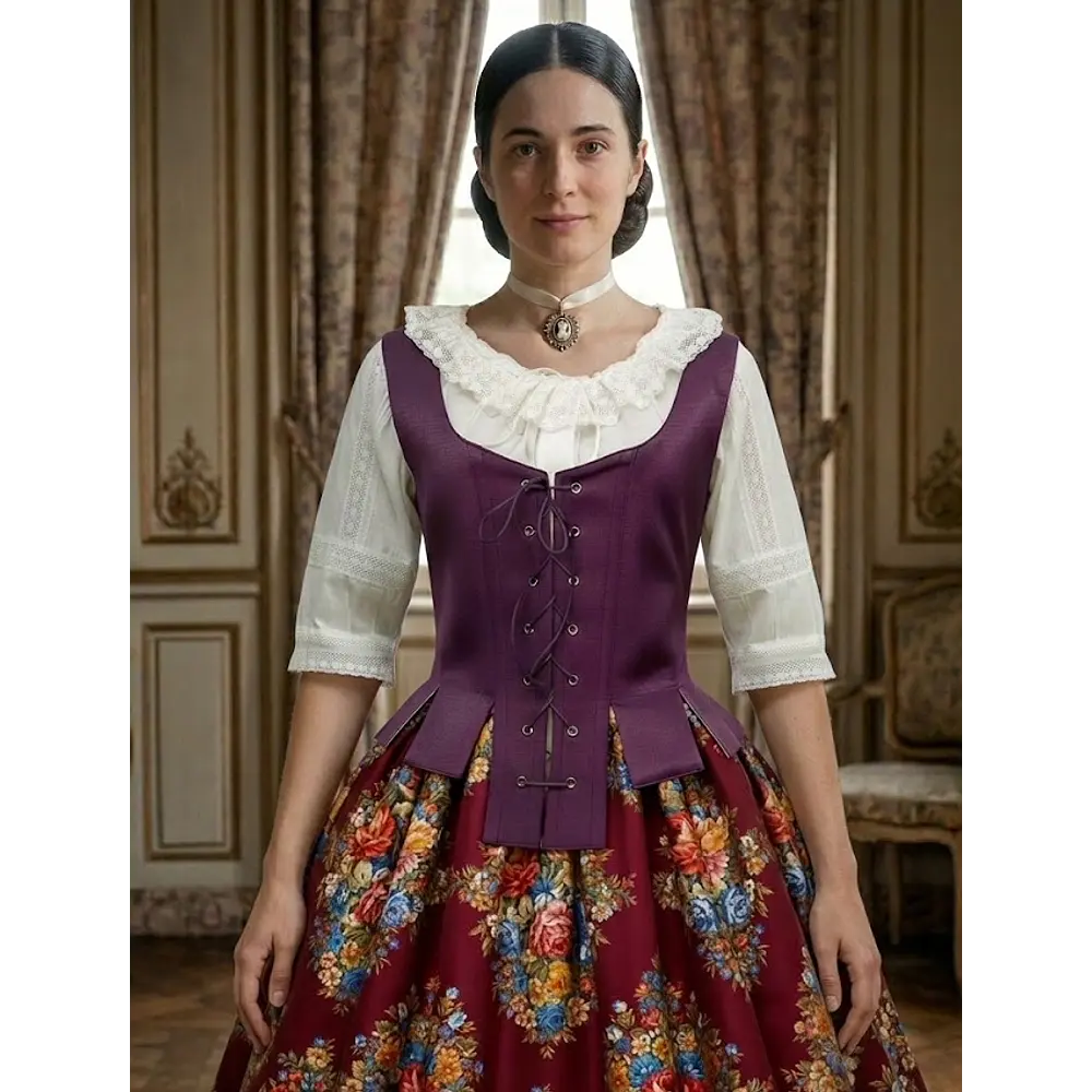 CORPIÑO JUSTILLO TRADICIONAL  MOD PRINCESA