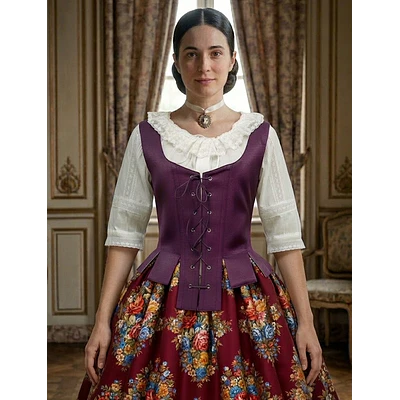 CORPIÑO JUSTILLO TRADICIONAL  MOD PRINCESA