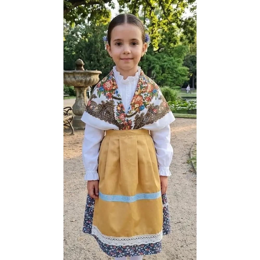 CONJUNTO NIÑA 5/6 AÑOS /4 piezas