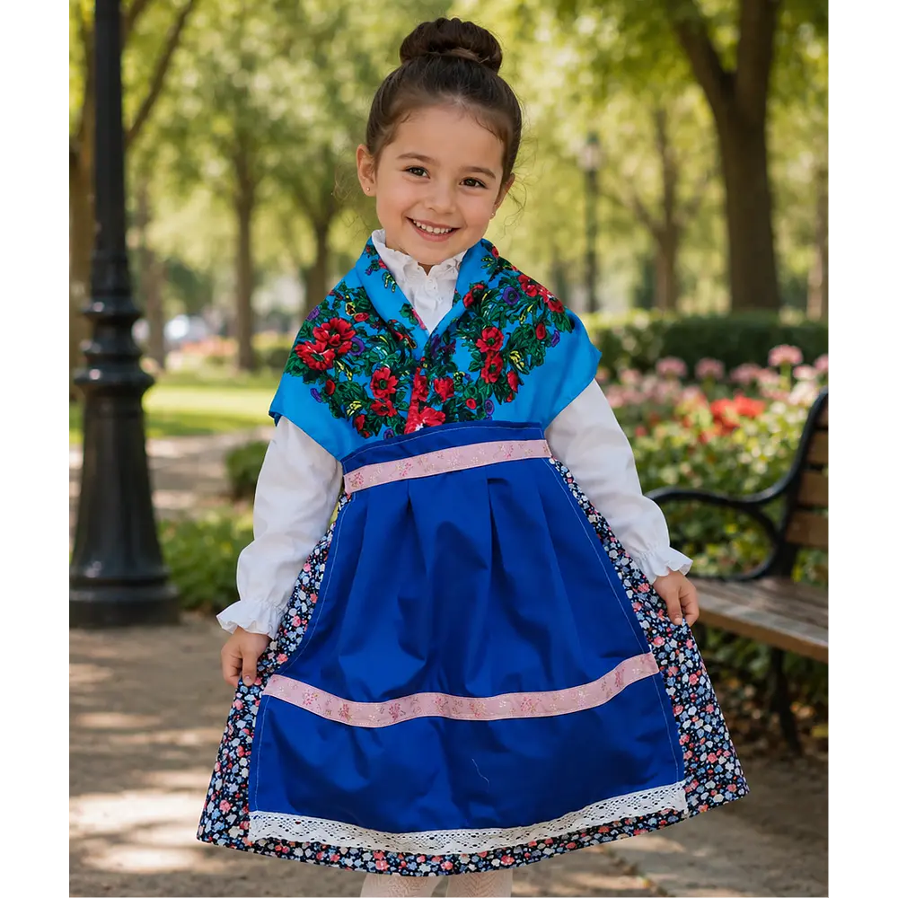 CONJUNTO NIÑA 4/5  AÑOS /4 PIEZAS 