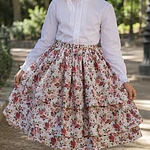 FALDA 4/5 AÑOS largo 51 cms