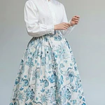 FALDA REGIONAL 38/40 MOD  EMPERATRIZ