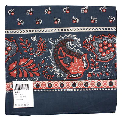 Pañuelo regional baturra indiana algodon 120 cms Mod Pilar varios tonos