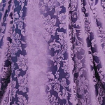 FALDA ADAMASCADA REGIONAL  T 42/44 TONO MORADO