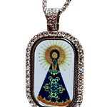 COLGANTE RELIGIOSO VIRGEN DEL PILAR 