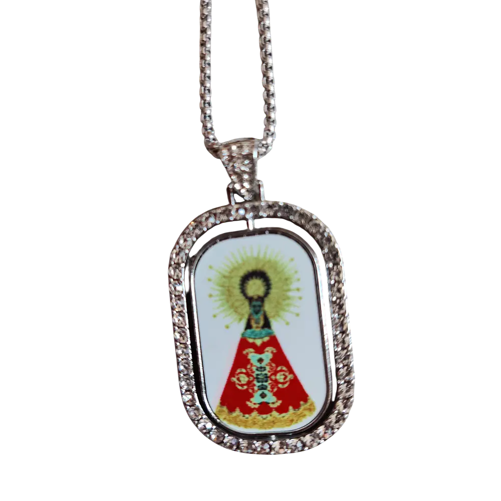 COLGANTE RELIGIOSO VIRGEN DEL PILAR 