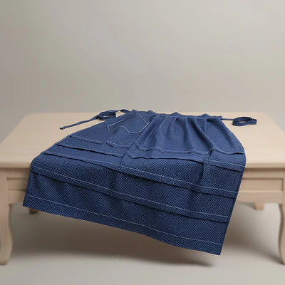 Delantal Regional / Baturra – Estampado Mini Topo en Algodón
