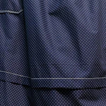 Delantal Regional / Baturra – Estampado Mini Topo en Algodón