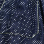Delantal Regional / Baturra – Estampado Mini Topo en Algodón