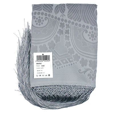Manton regional baturra  rayon poliester 140 cms tonos gris