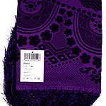 Manton regional baturra 140 cms rayon poliester tonos morados