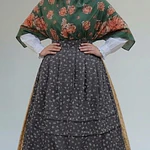 Traje regional  tradicional baturra t 36/38 mod Lis