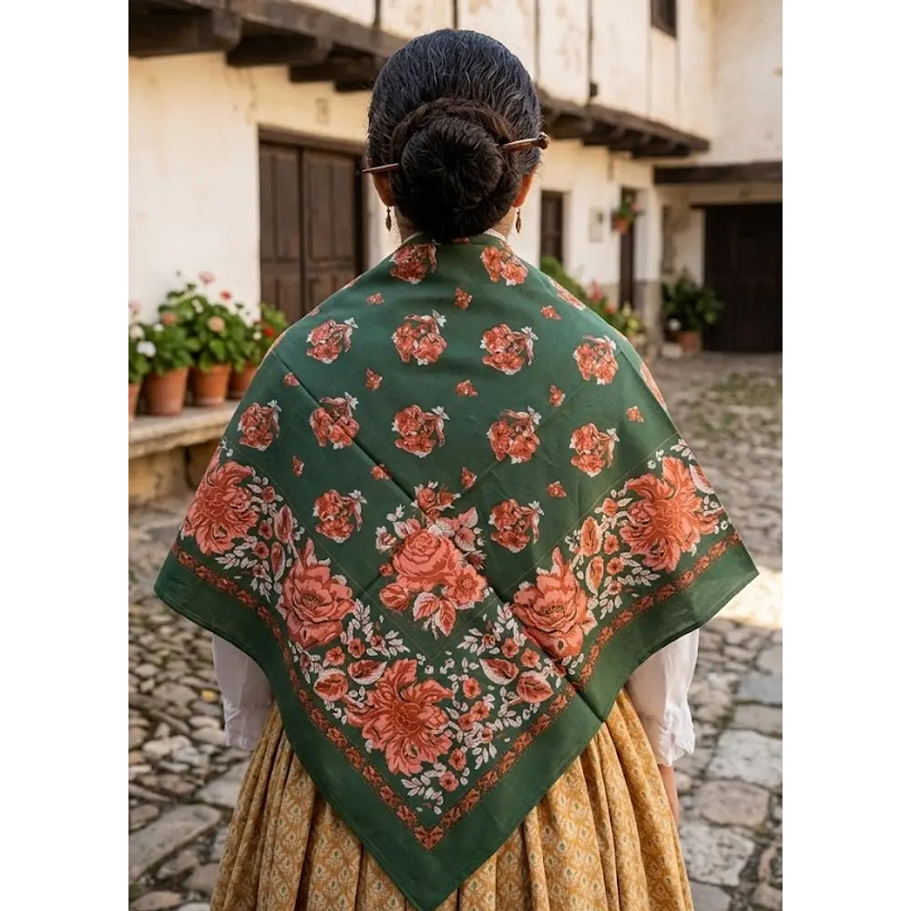 Traje regional  tradicional baturra t 36/38 mod Lis