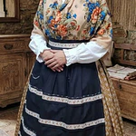 Traje baturra regional 3 piezas T 36/38 artesanal