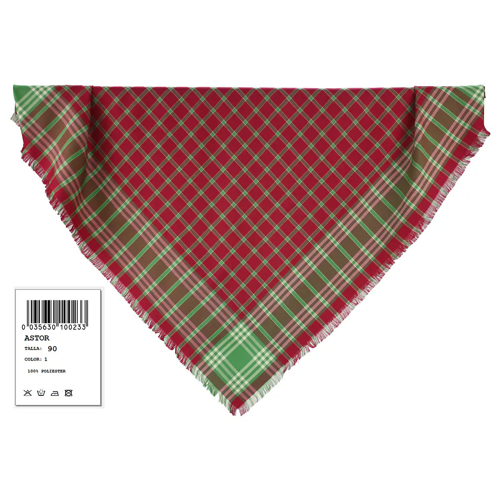 Pañuelo regional baturra 90 cms poliester