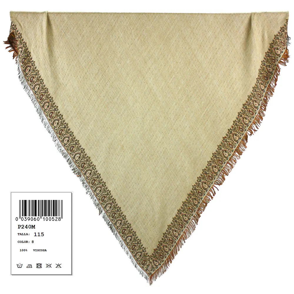 PAÑOLETA TEJIDO VISCOSA 115 cm