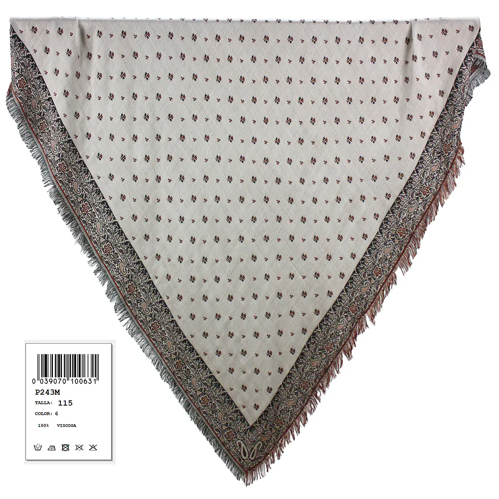 PAÑOLETA TEJIDO VISCOSA 115 cm