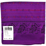 Pañuelo Coronario de Seda (85 cm) – Réplica Artesanal de Indumentaria Tradicional