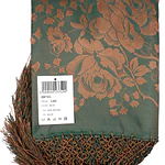 Pañuelo Mantón Regional de Seda y Algodón Estilo Tradicional 140 cms
