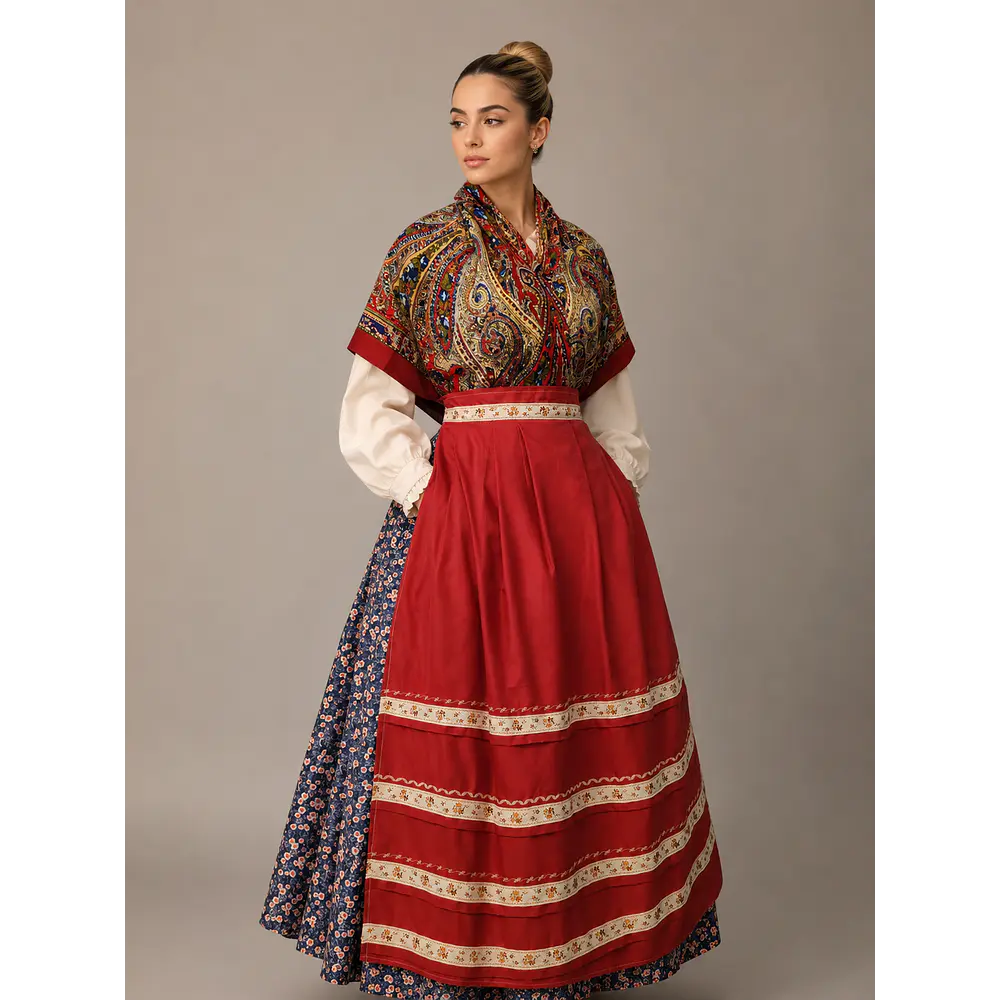 Traje regional baturra mujer 3 piezas t 46/48 Mod Altea