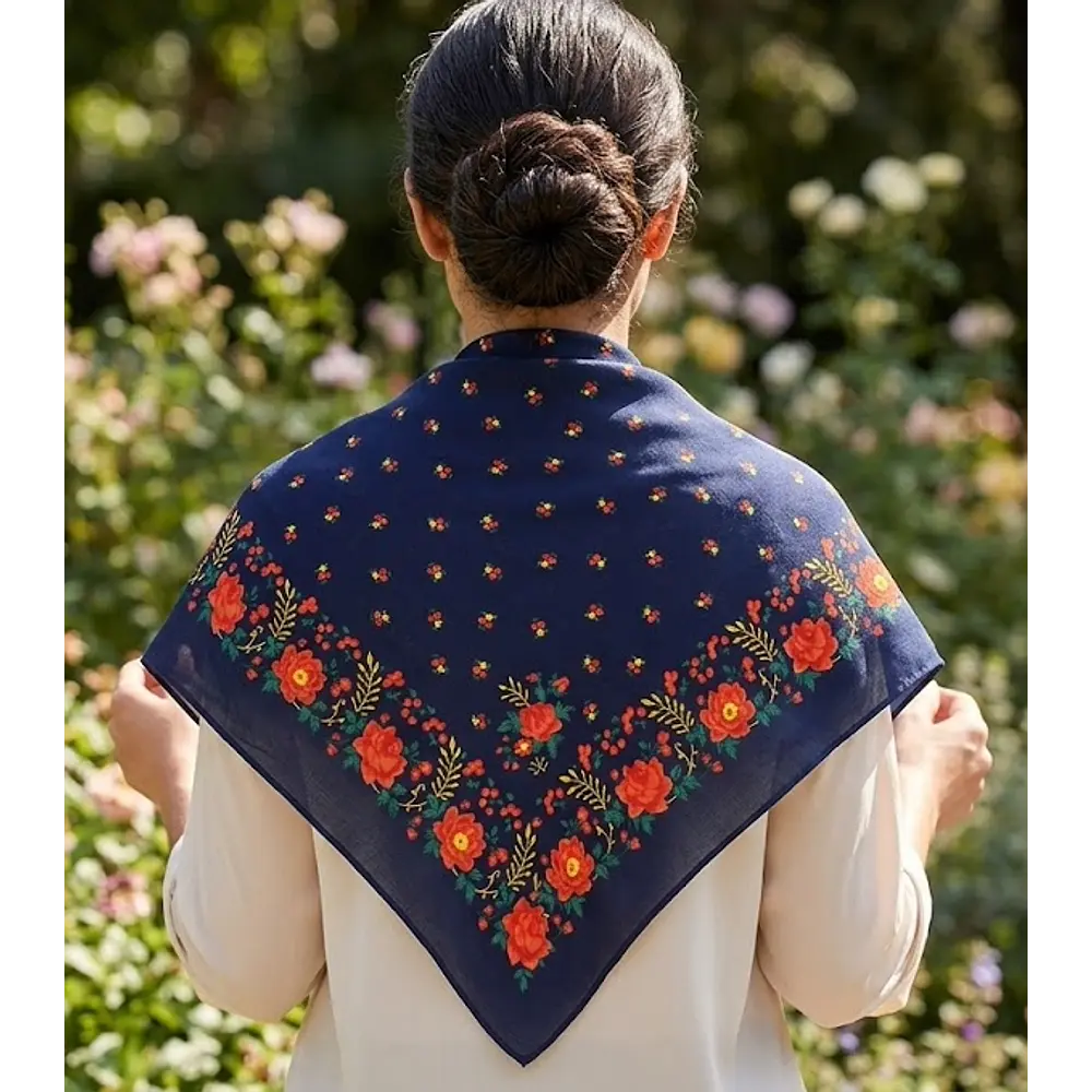 PAÑUELO REGIONAL  VISCOSA  85 CMS CABEZA O TALLE