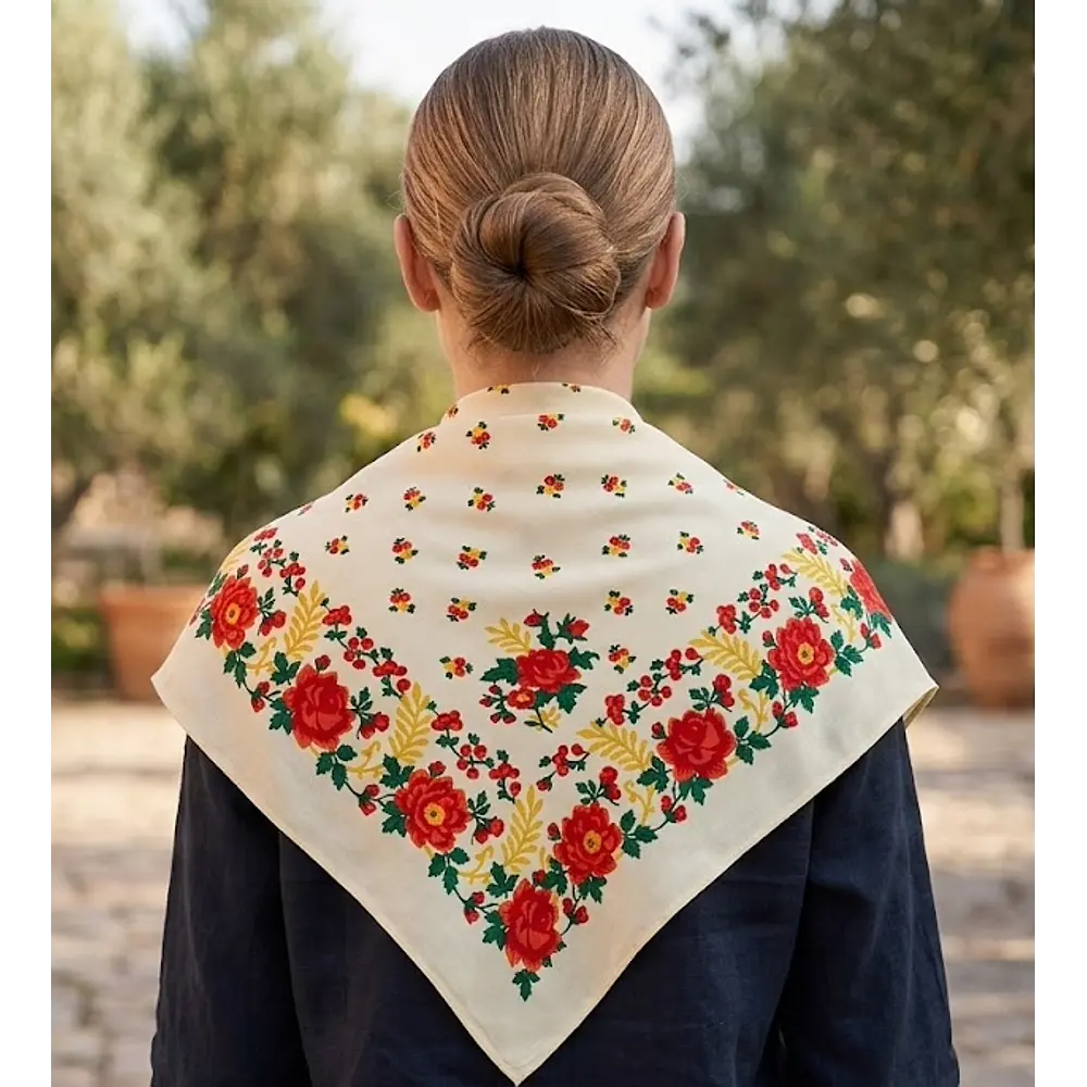 PAÑUELO REGIONAL  VISCOSA  85 CMS CABEZA O TALLE