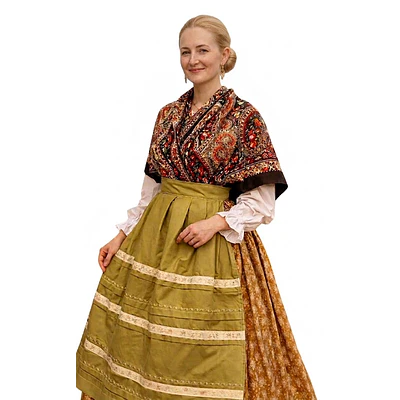 Traje regional baturra 3 piezas T 34/36 Mod Primavera