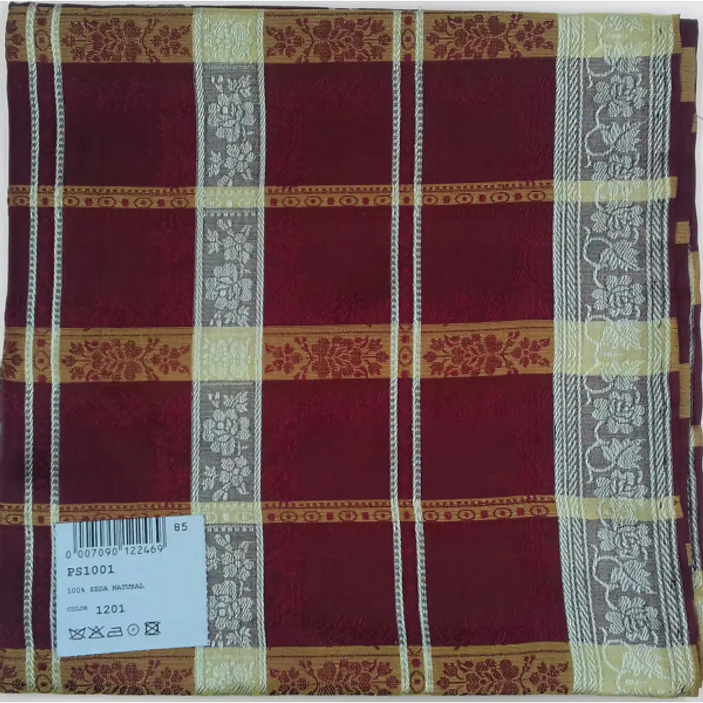 Pañuelo de Seda Natural 100% – 85 cm para Talle o Coronario