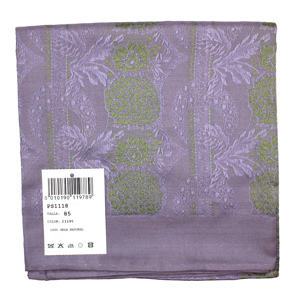 Pañuelo Coronario o de Talle de Seda Natural 100% – 85 cm en Varios Colores
