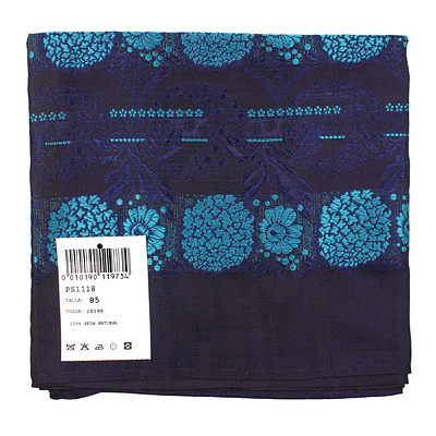 Pañuelo Coronario o de Talle de Seda Natural 100% – 85 cm en Varios Colores