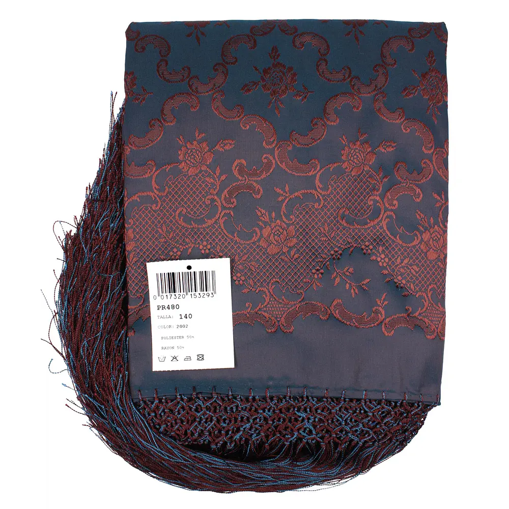 Pañuelo regional baturra rayon poliester 140 cms Nuevos Tonos