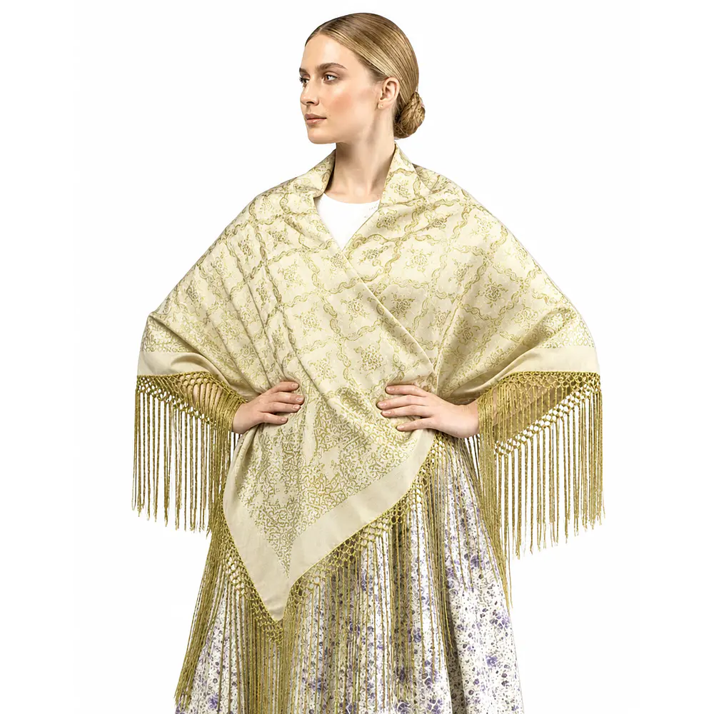 Pañuelo regional baturra rayon poliester 140 cms Nuevos Tonos